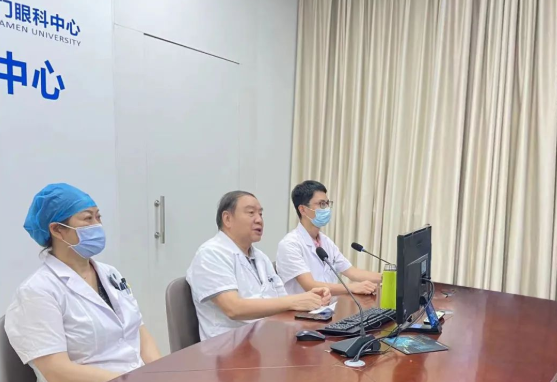 云端会诊！国际眼科科学院院士赵堪兴教授领衔的8868体育网站登录入口专家团为浙江患者“把脉”疑难眼病2.png